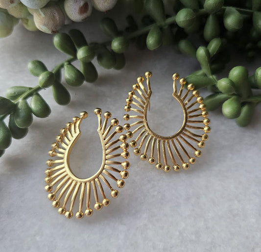 Gold Yuva Earrings