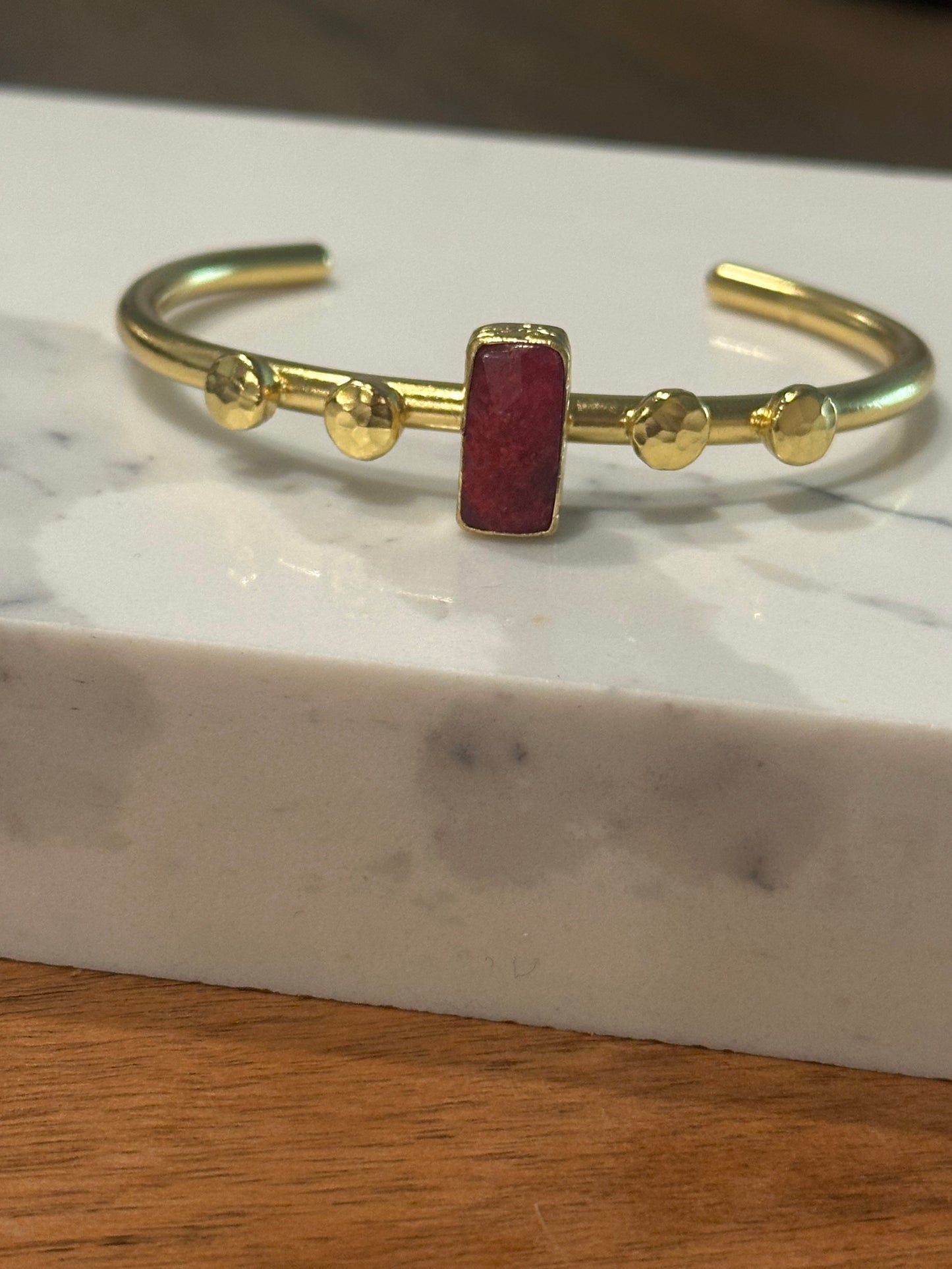 Harem Ruby Bangle